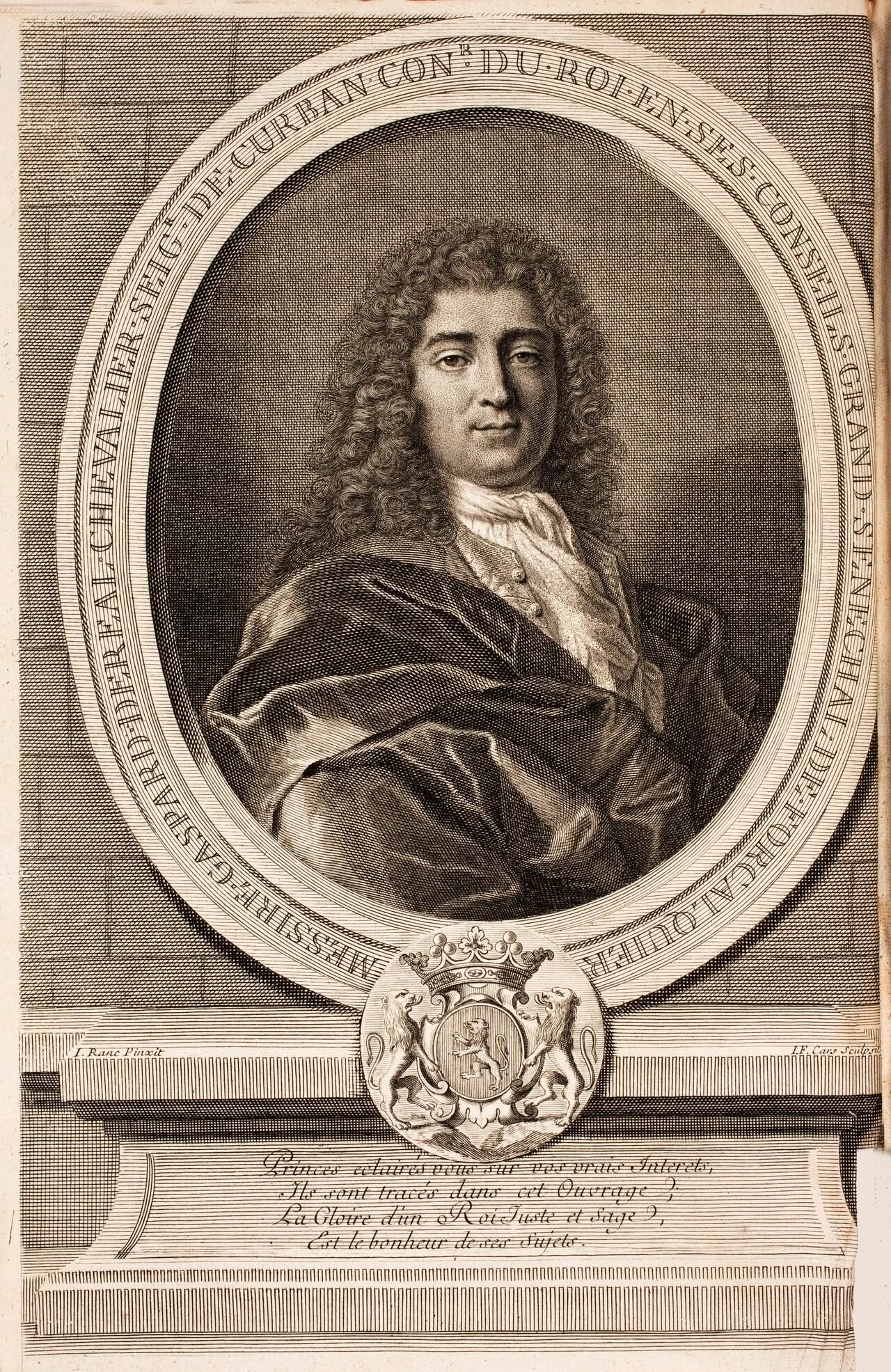 Portrait of Gaspard de Réal de Curban (1682–1752) – memorial page