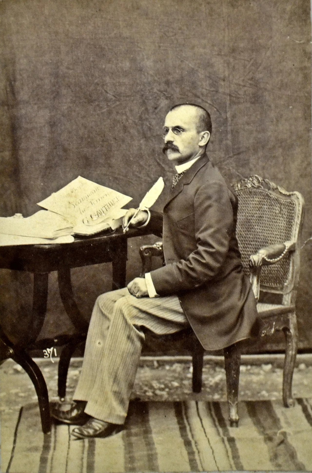 Portrait of Gaston Gauthier (1860–1911) – memorial page