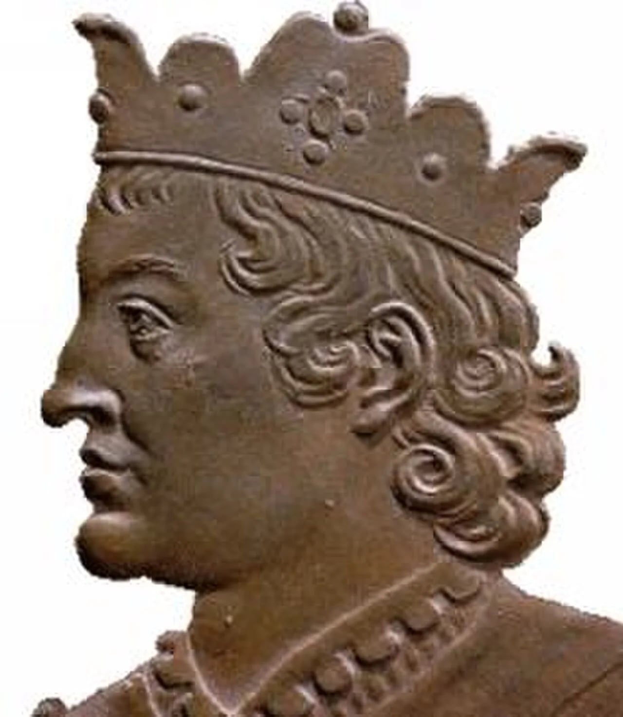 Portrait of Chlothar III. (650–673) – memorial page