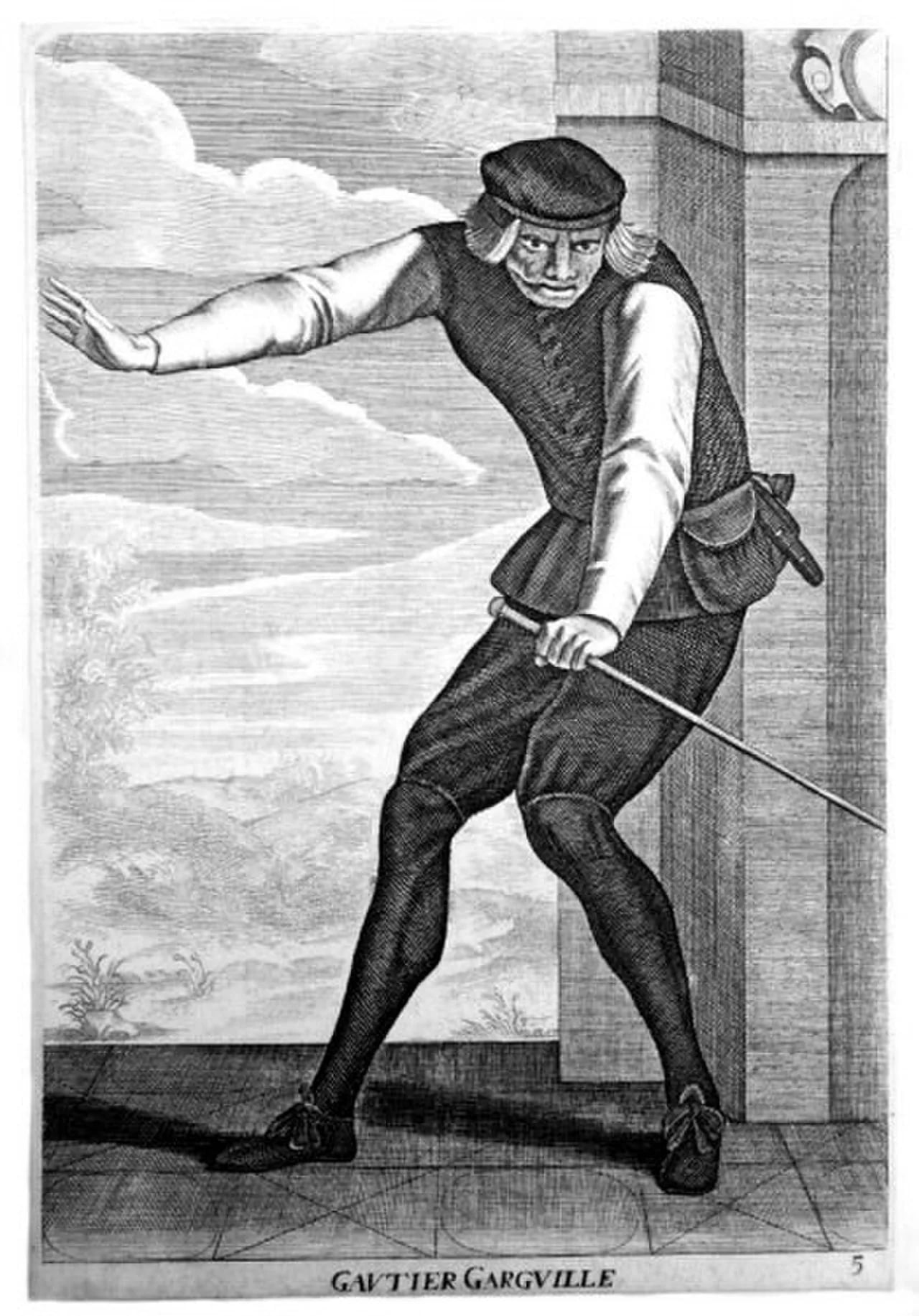 Portrait of Gaultier-Garguille (1573–1633) – memorial page