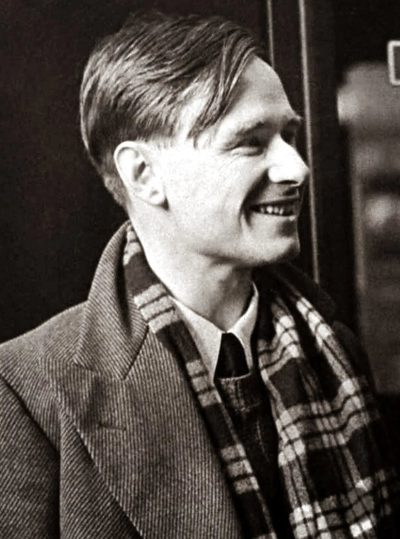 Porträt von Christopher Isherwood (1904–1986) – Gedenkseite