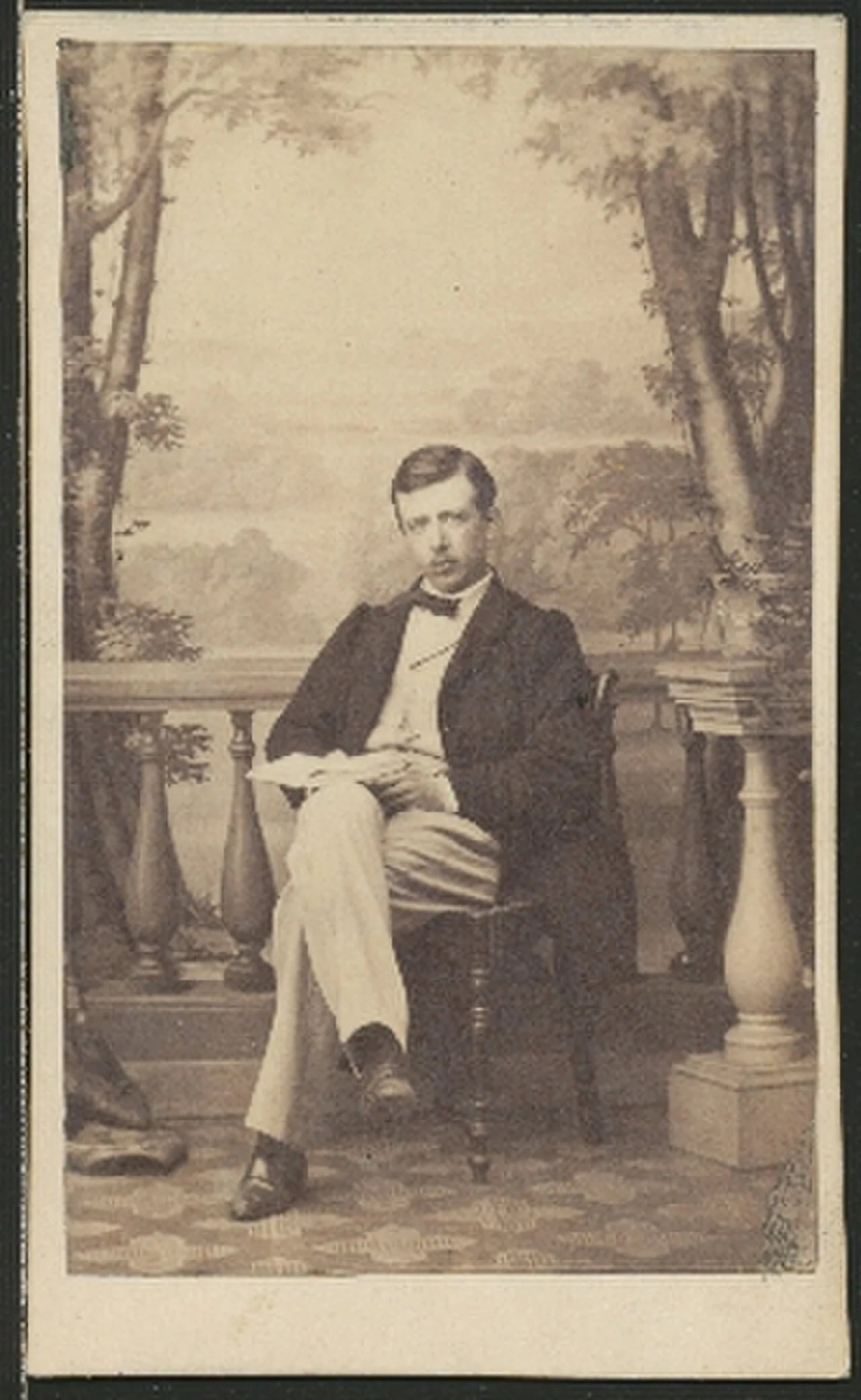Porträt von Georg Semper (1837–1909) – Gedenkseite