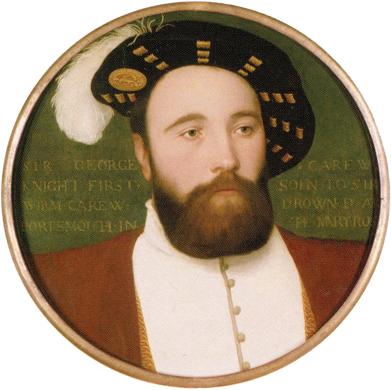 Porträt von George Carew (1504–1545) – Gedenkseite