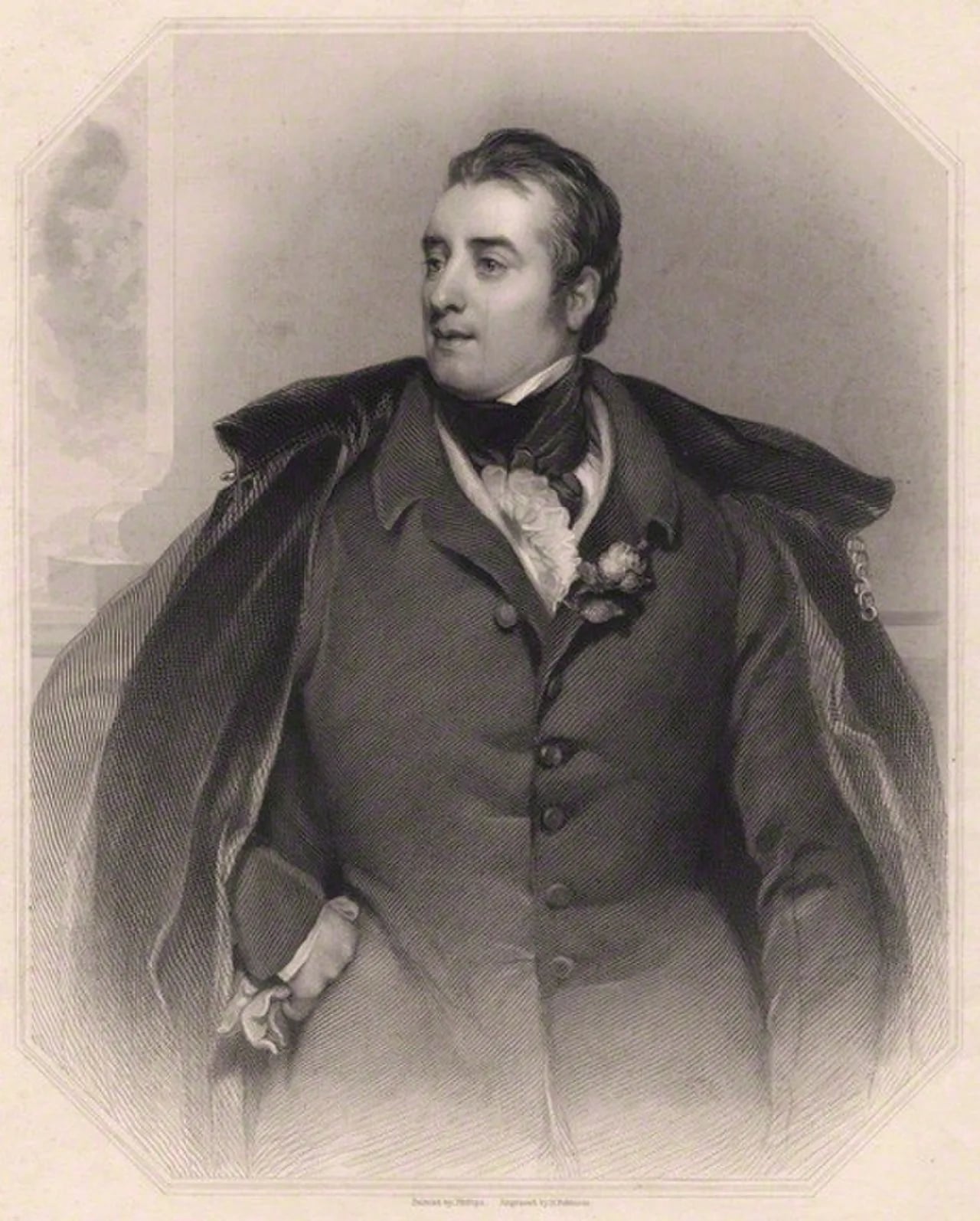 Portrait of George Finch-Hatton (1791–1858) – memorial page