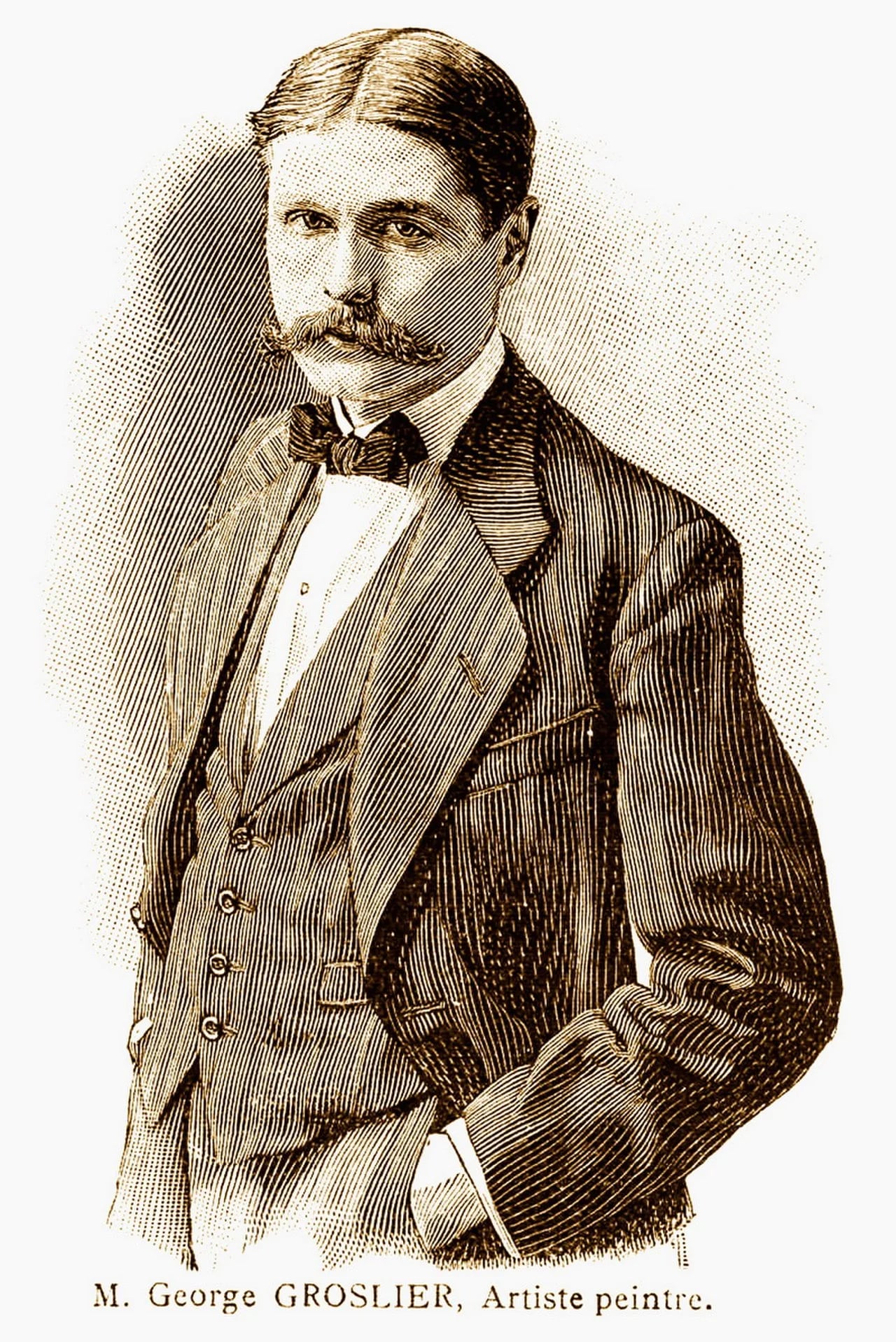 Porträt von George Groslier (1887–1945) – Gedenkseite