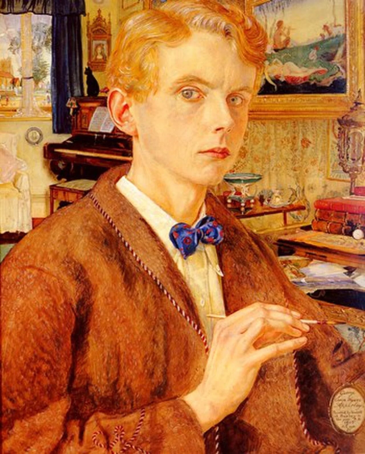 Portrait of George Owen Wynne Apperley (1884–1960) – memorial page