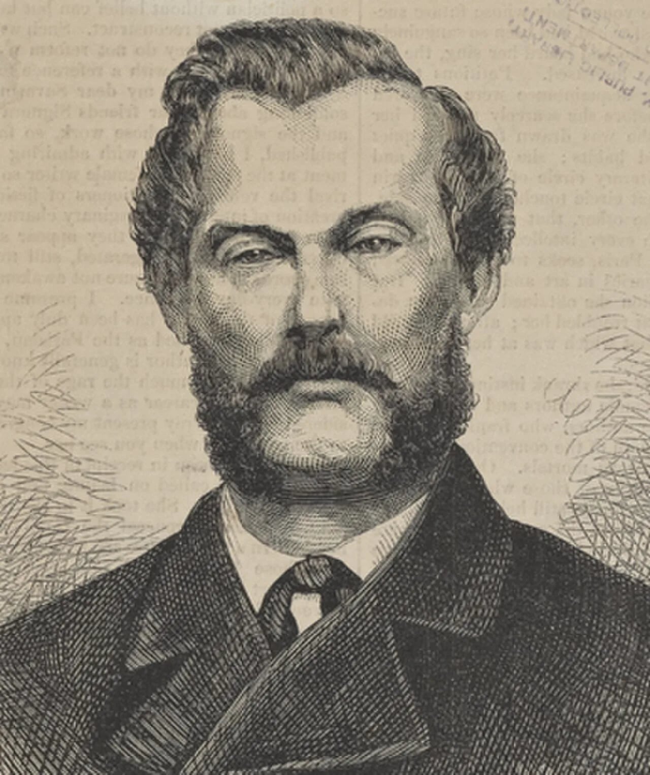 Portrait of George E. Tyson (1829–1906) – memorial page