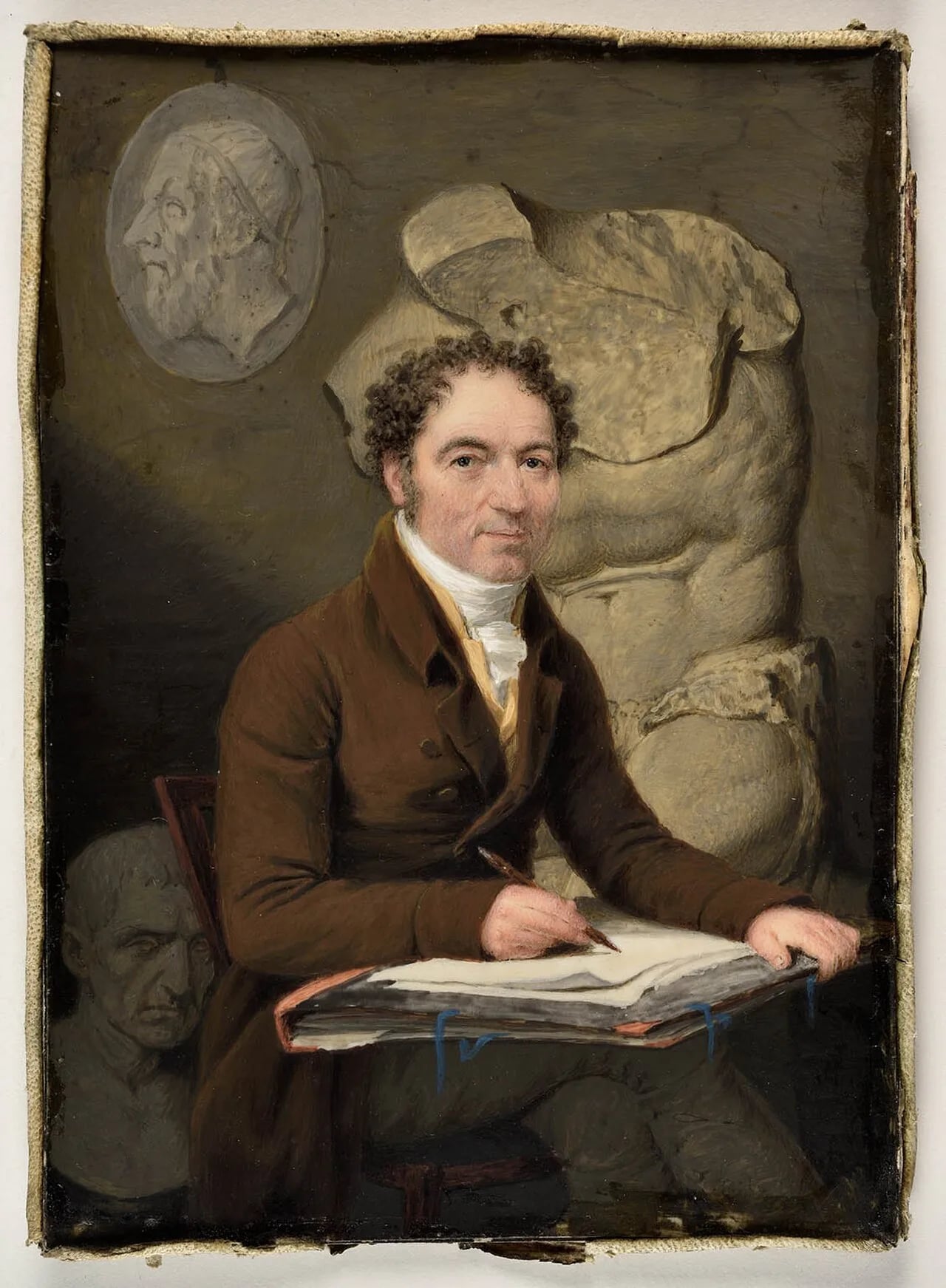 Porträt von Georges Antoine Keman (1765–1830) – Gedenkseite