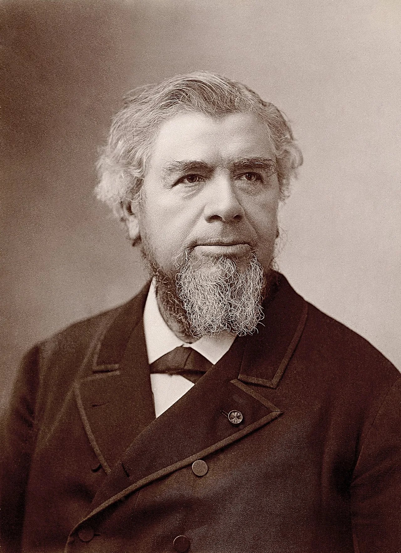 Porträt von Georges Cloué (1817–1889) – Gedenkseite