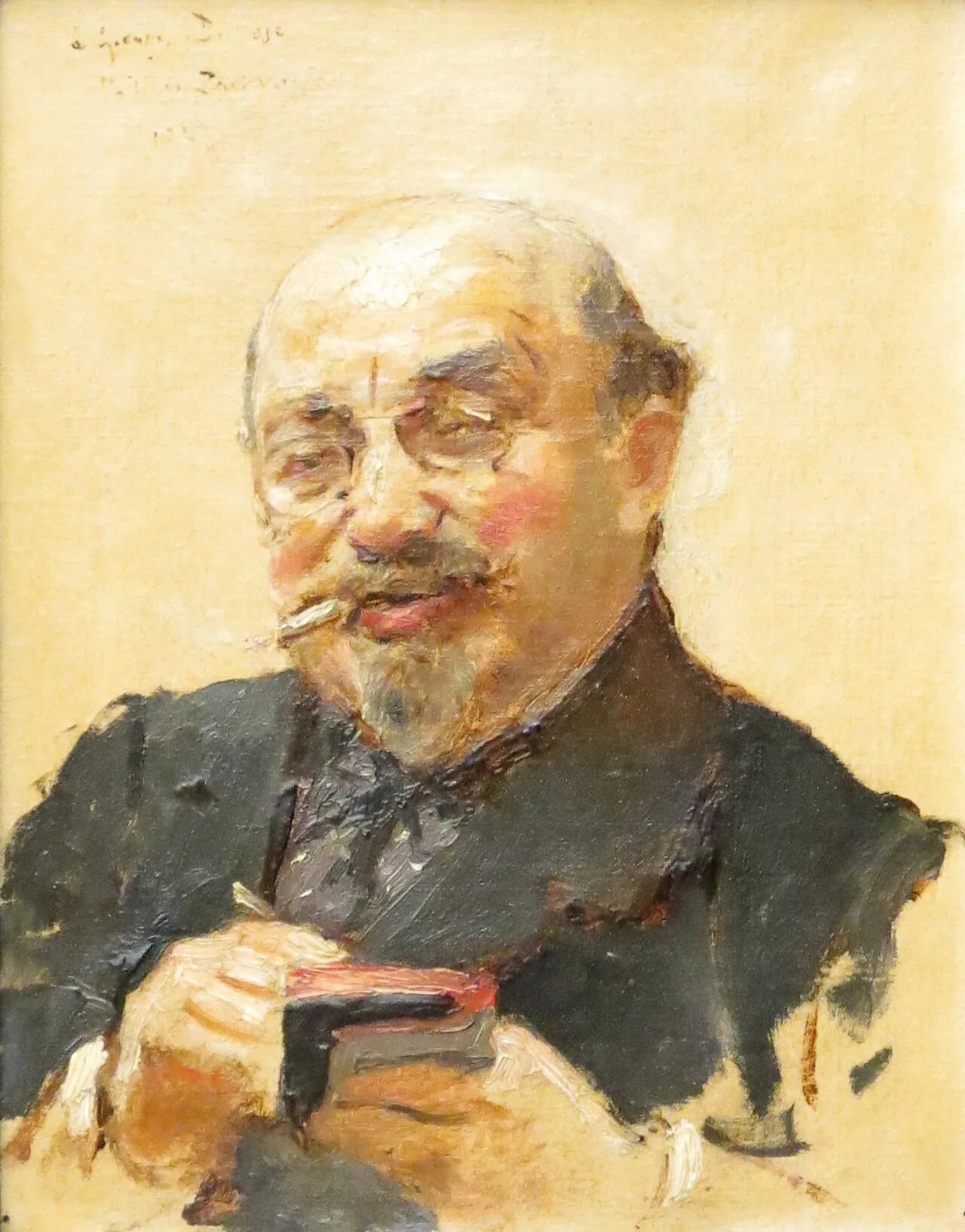 Porträt von Georges Dubosc (1854–1927) – Gedenkseite
