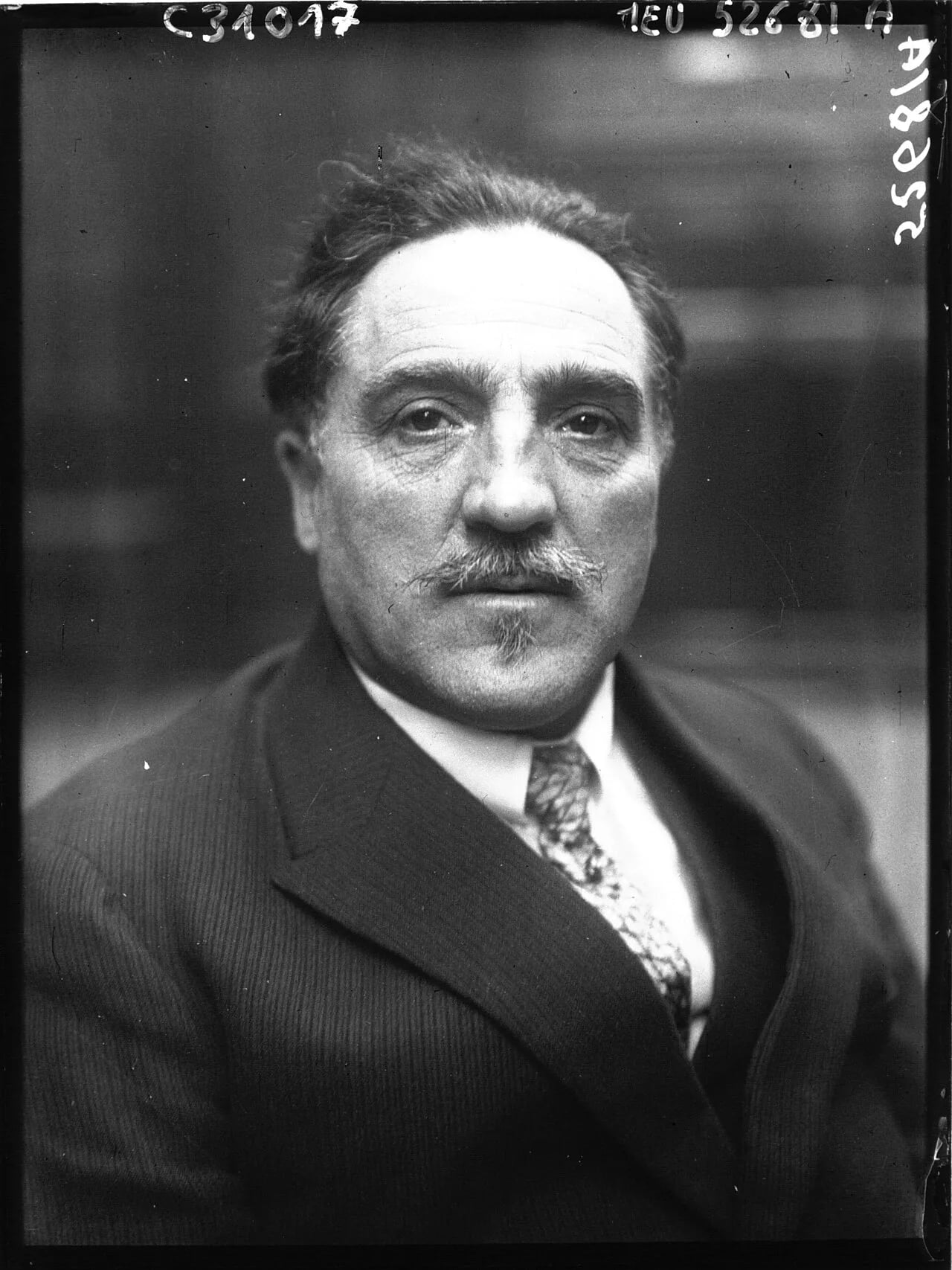 Porträt von Georges Dumoulin (1877–1963) – Gedenkseite