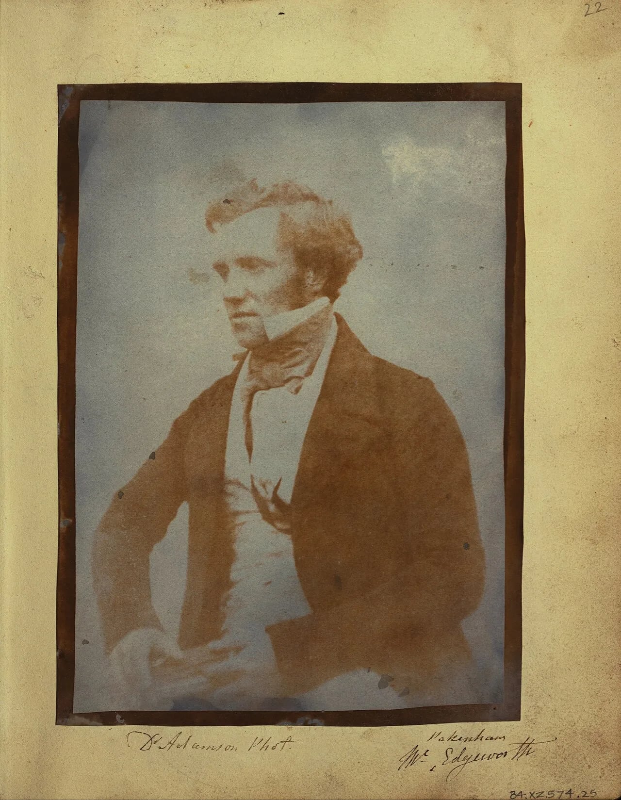 Porträt von Michael Pakenham Edgeworth (1812–1881) – Gedenkseite
