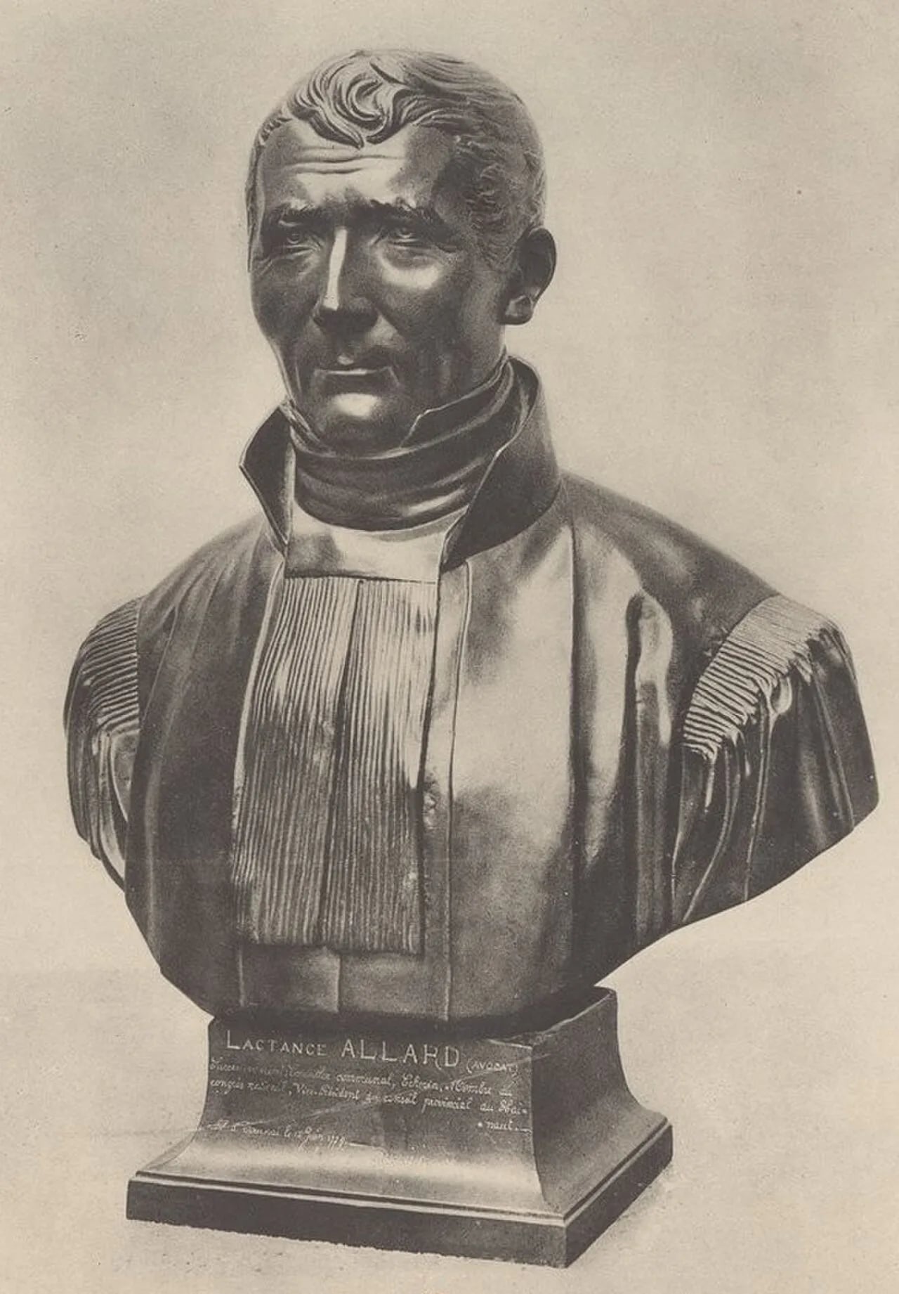 Portrait of Lactance Allard (1779–1844) – memorial page