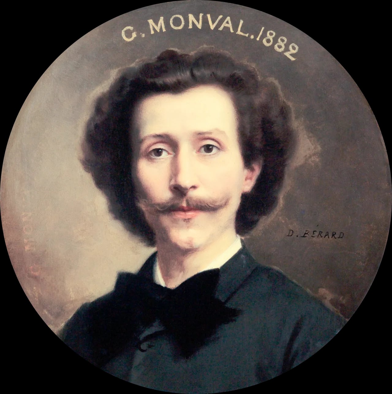 Porträt von Georges Monval (1845–1910) – Gedenkseite