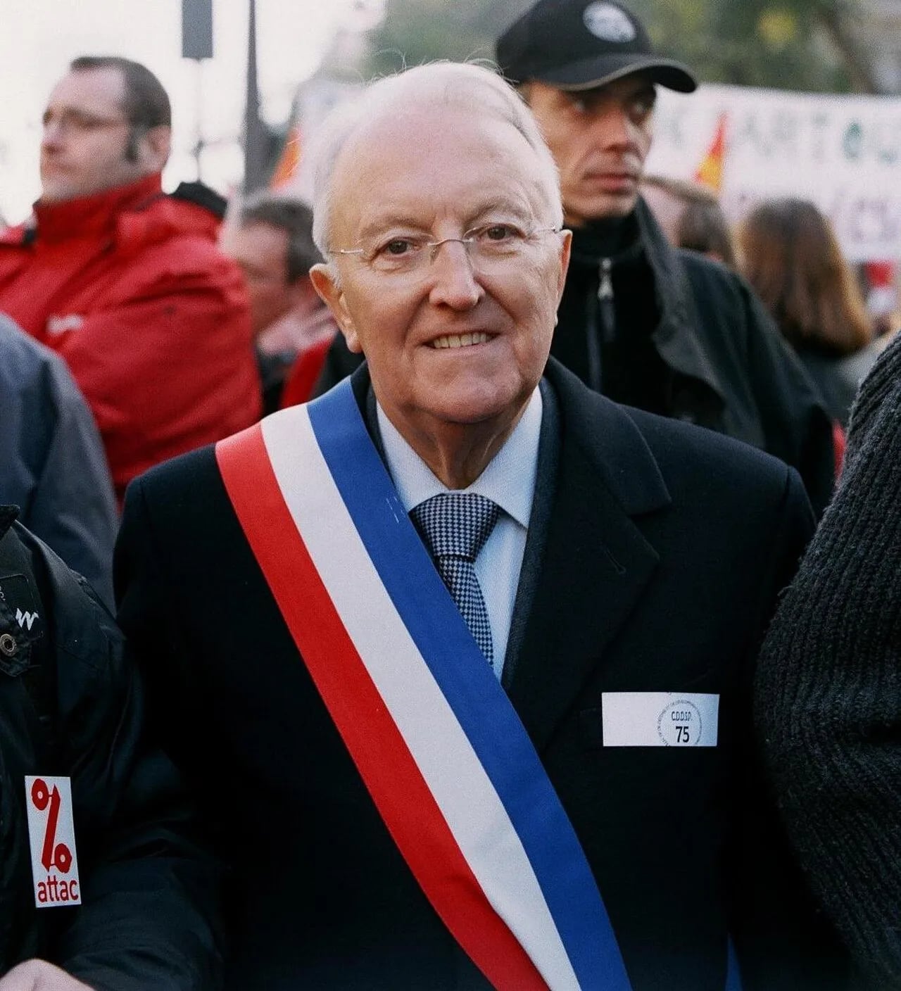 Portrait of Georges Sarre (1935–2019) – memorial page