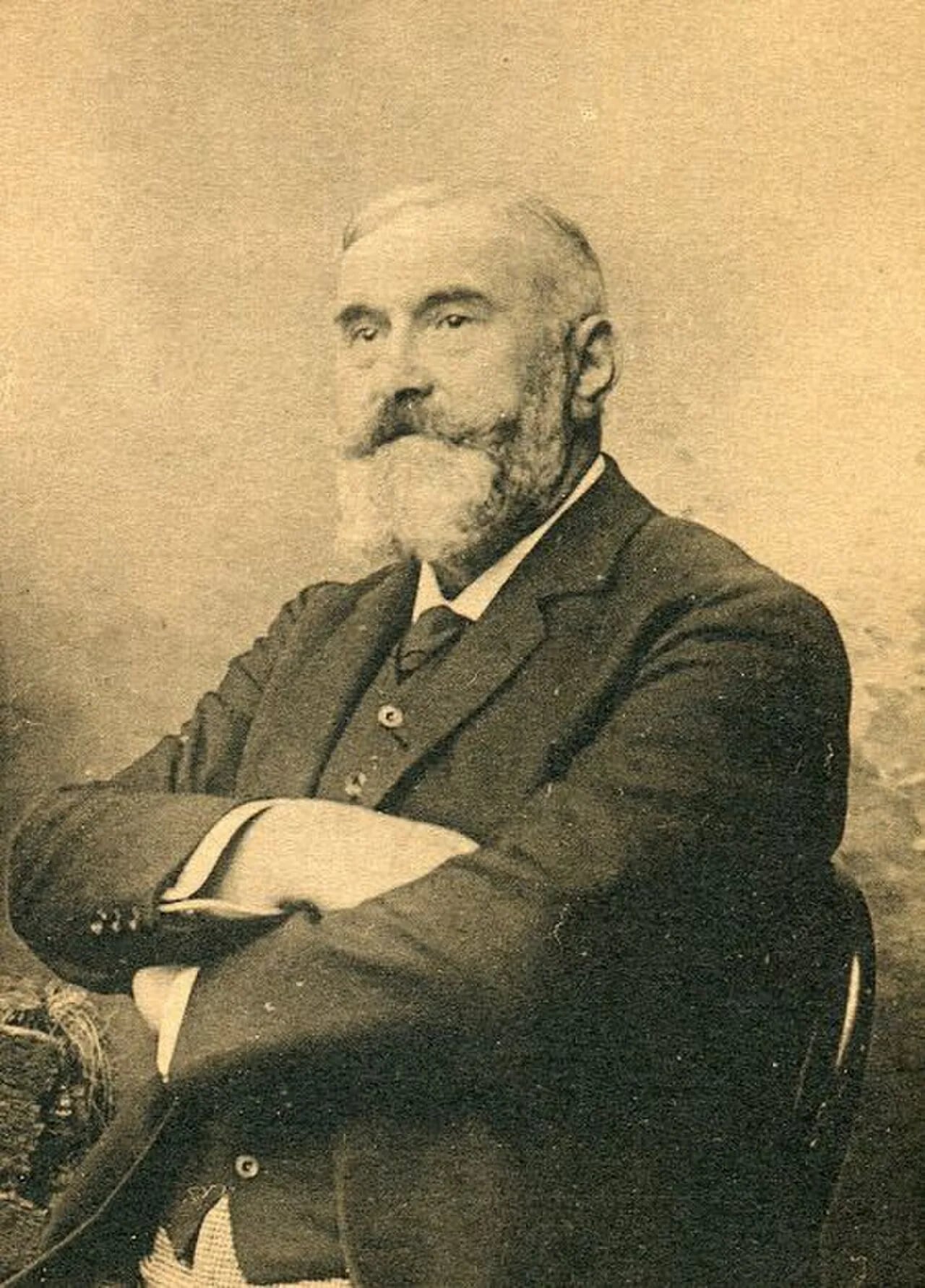 Porträt von Georges Vicaire (1853–1921) – Gedenkseite