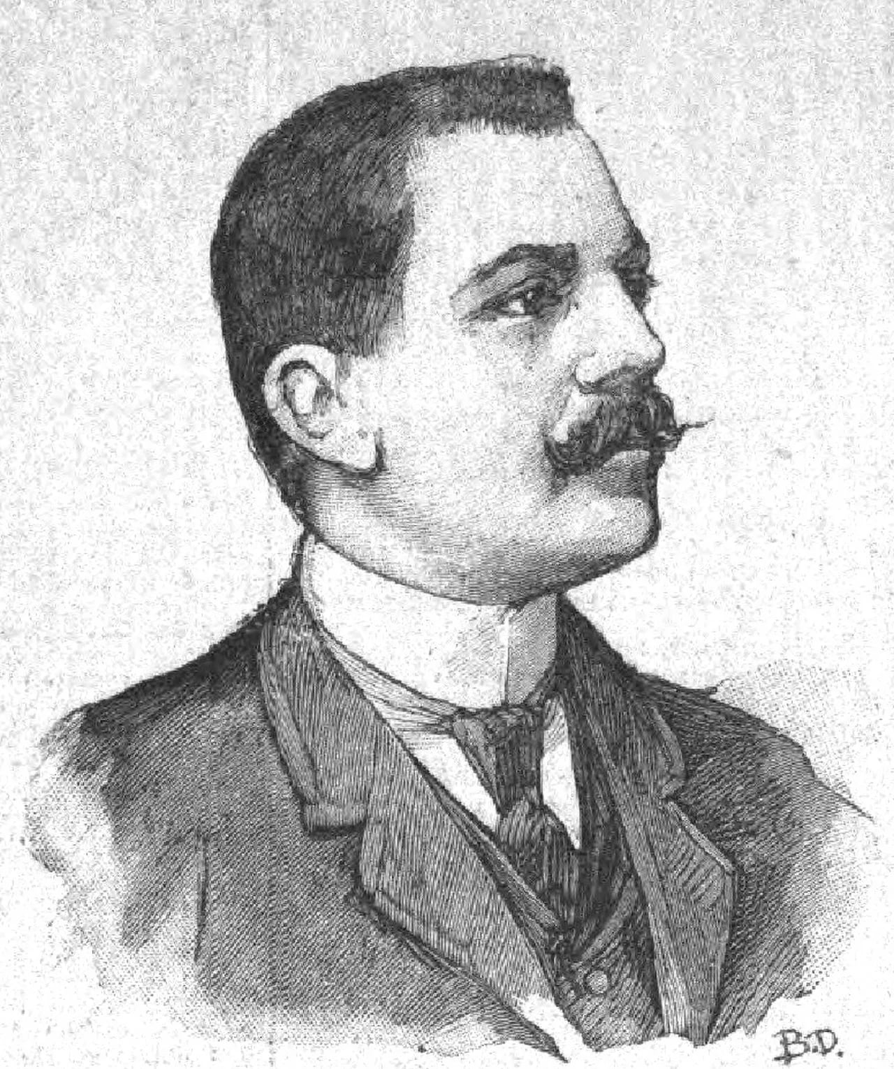 Porträt von Georges de Labruyère (1856–1920) – Gedenkseite