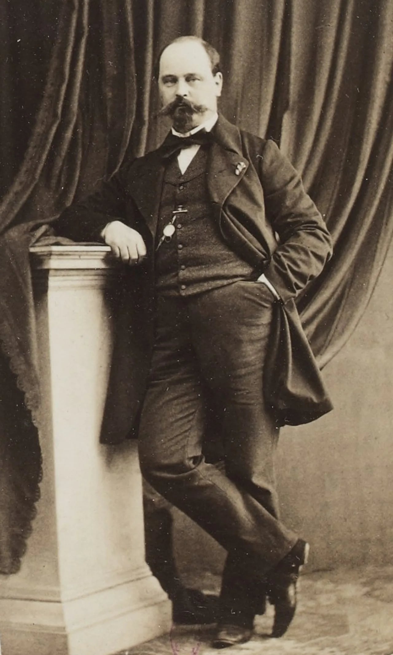 Portrait of Georges de Soultrait (1822–1888) – memorial page