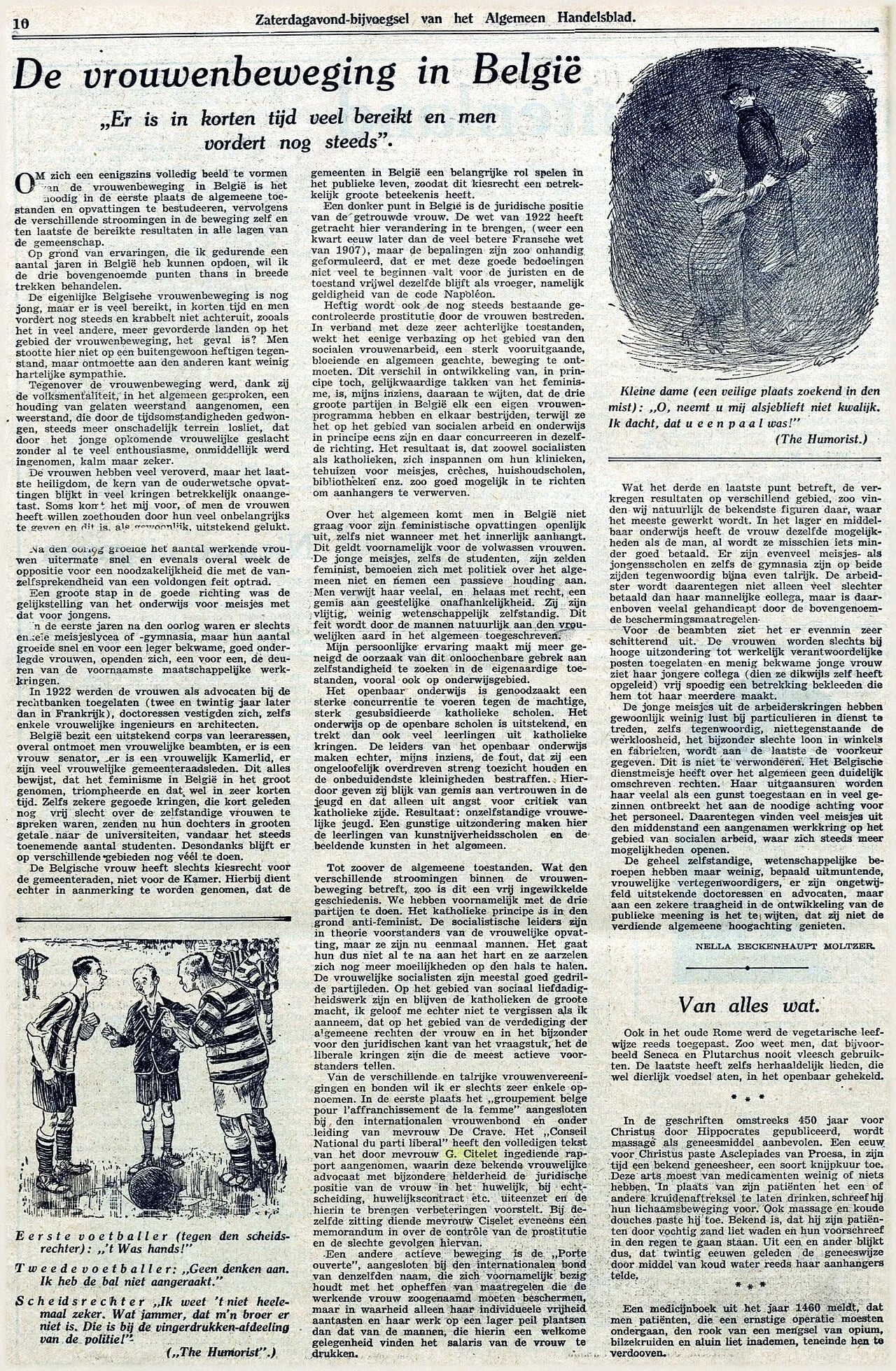 Portrait of Georgette Ciselet (1900–1983) – memorial page