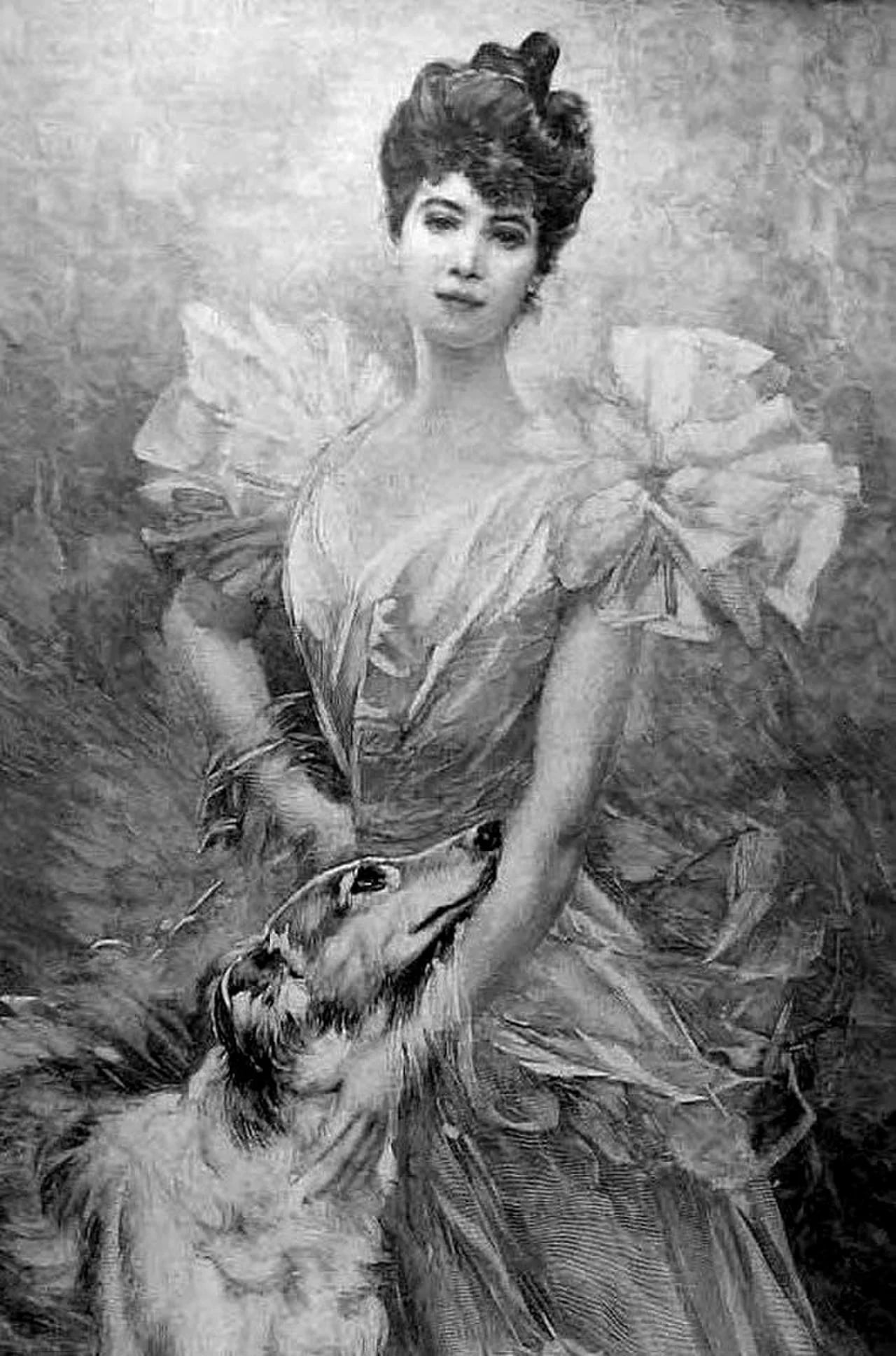 Portrait of Germaine Deschanel (1876–1959) – memorial page