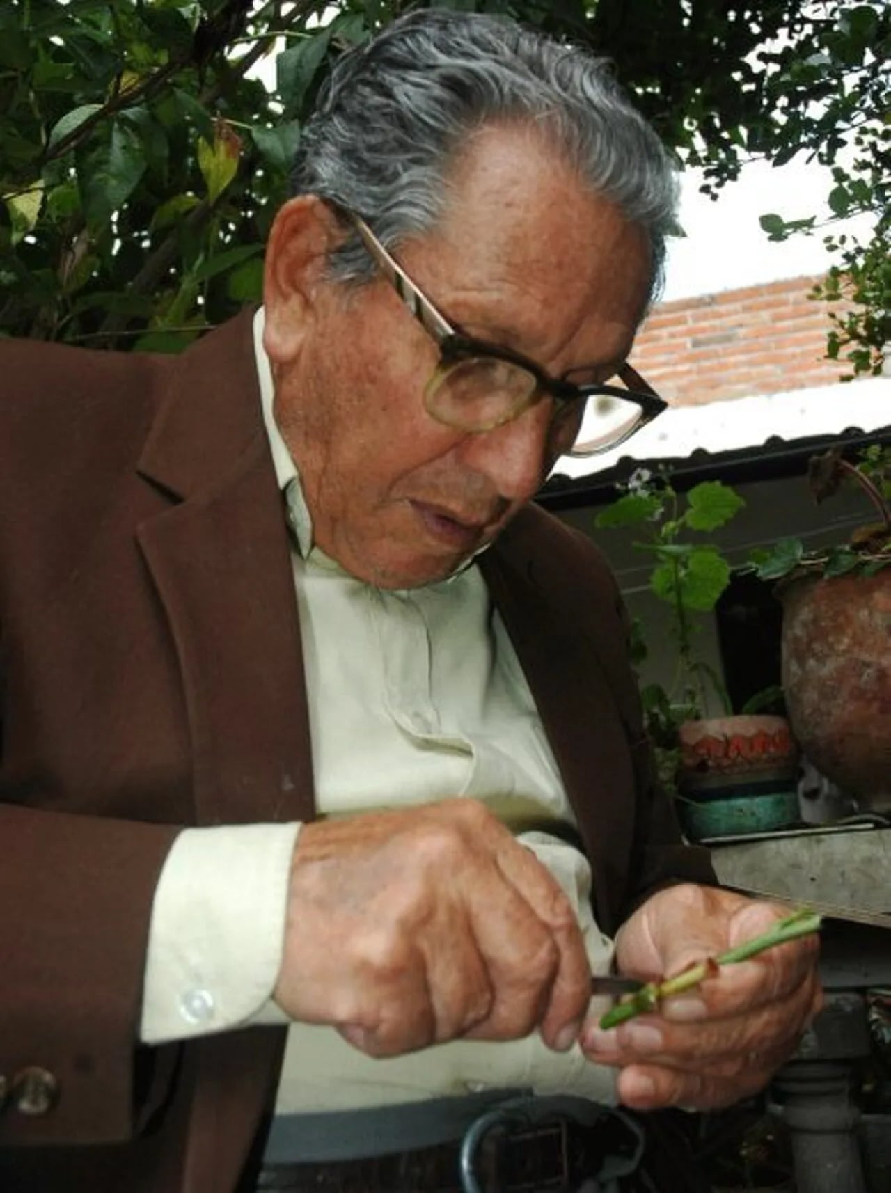 Portrait of Germán Rodrigo Bastidas Vaca (1924–2011) – memorial page