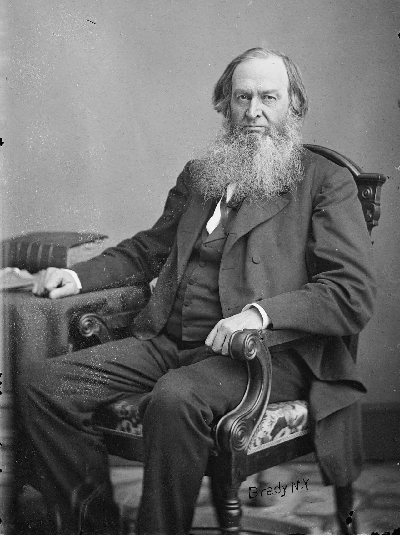 Portrait of Gerrit Smith (1797–1874) – memorial page