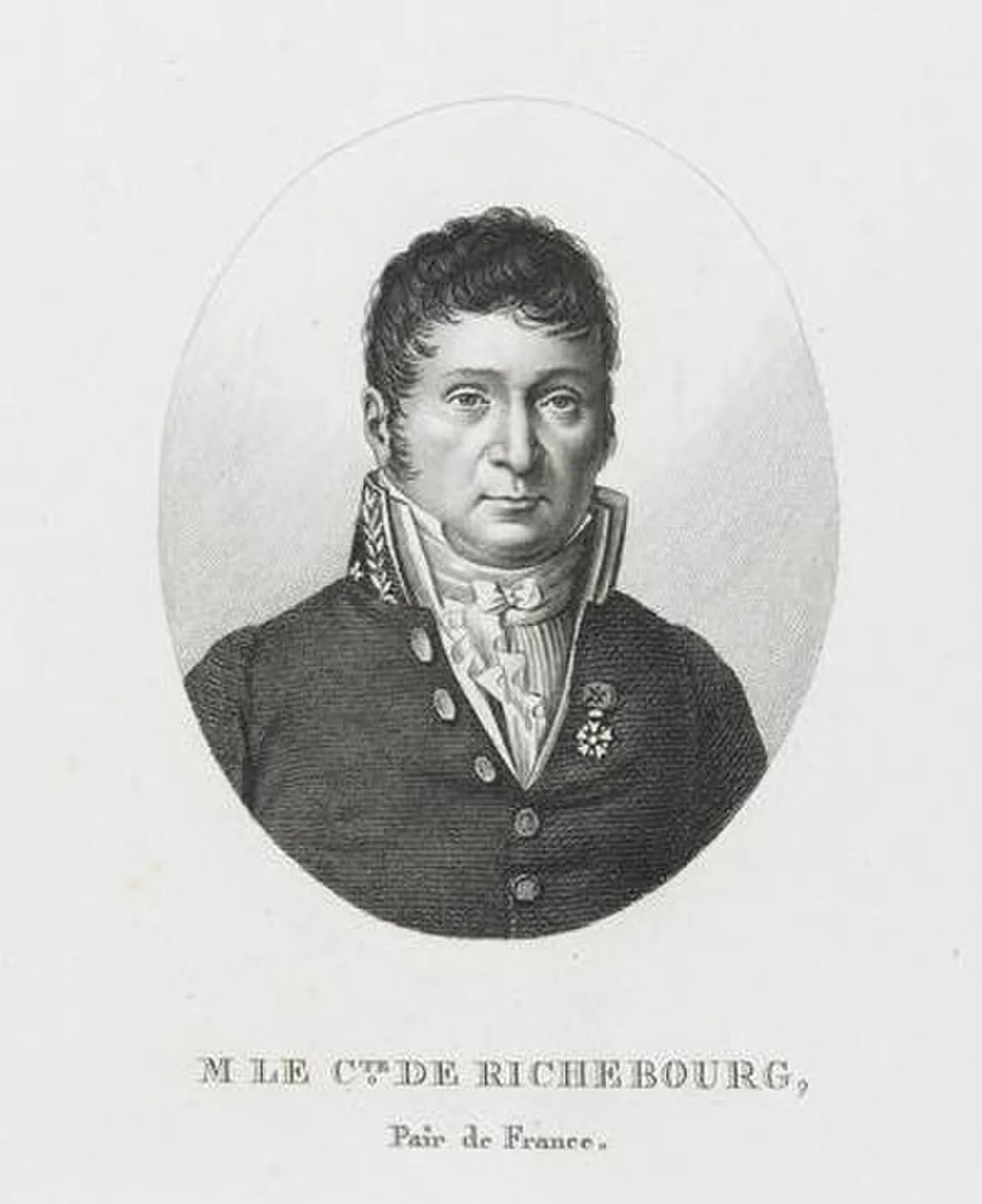 Porträt von Gilles Porcher de Lissonay (1752–1824) – Gedenkseite
