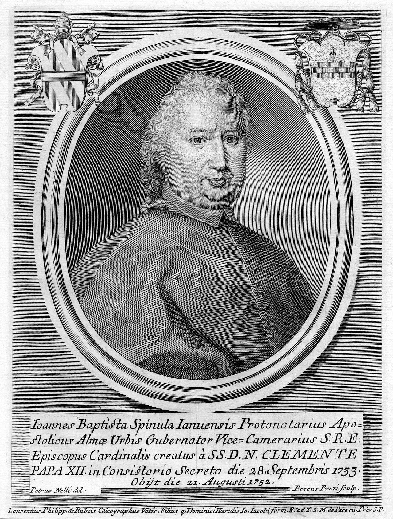 Portrait of Giovanni Battista Spínola (1681–1752) – memorial page