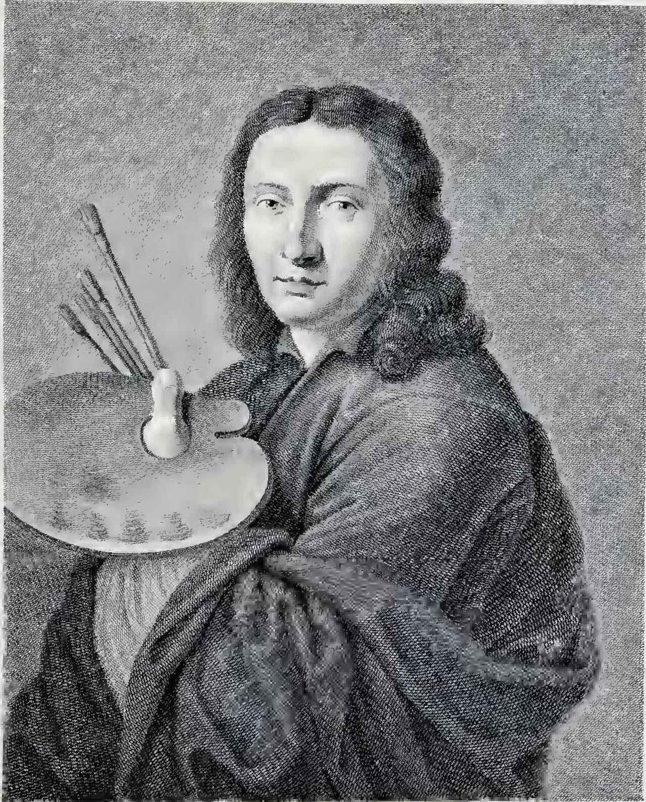 Porträt von Giovanni del Cinque (1667–1743) – Gedenkseite