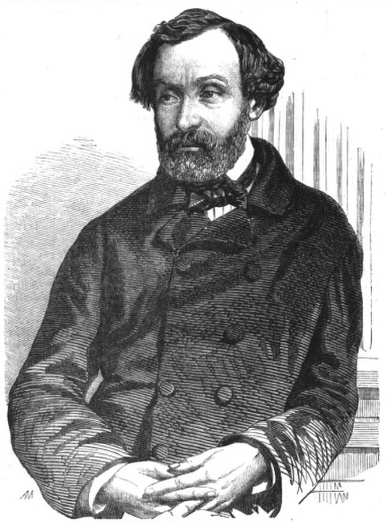 Porträt von Giuseppe Montanelli (1813–1862) – Gedenkseite