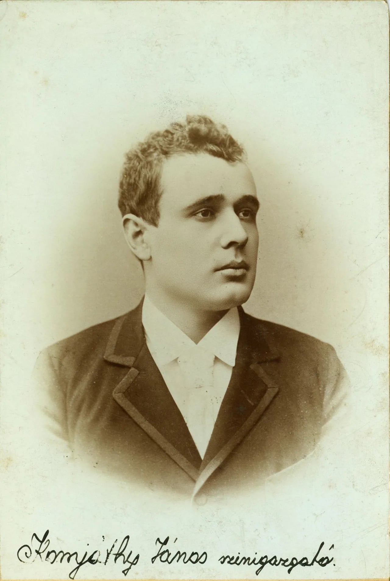 Portrait of János Komjáthy (1865–1949) – memorial page