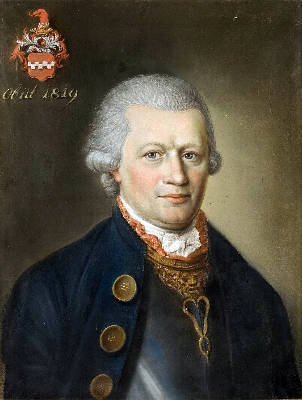 Portrait of Godefridus van Hugenpoth tot Aerdt (1743–1819) – memorial page