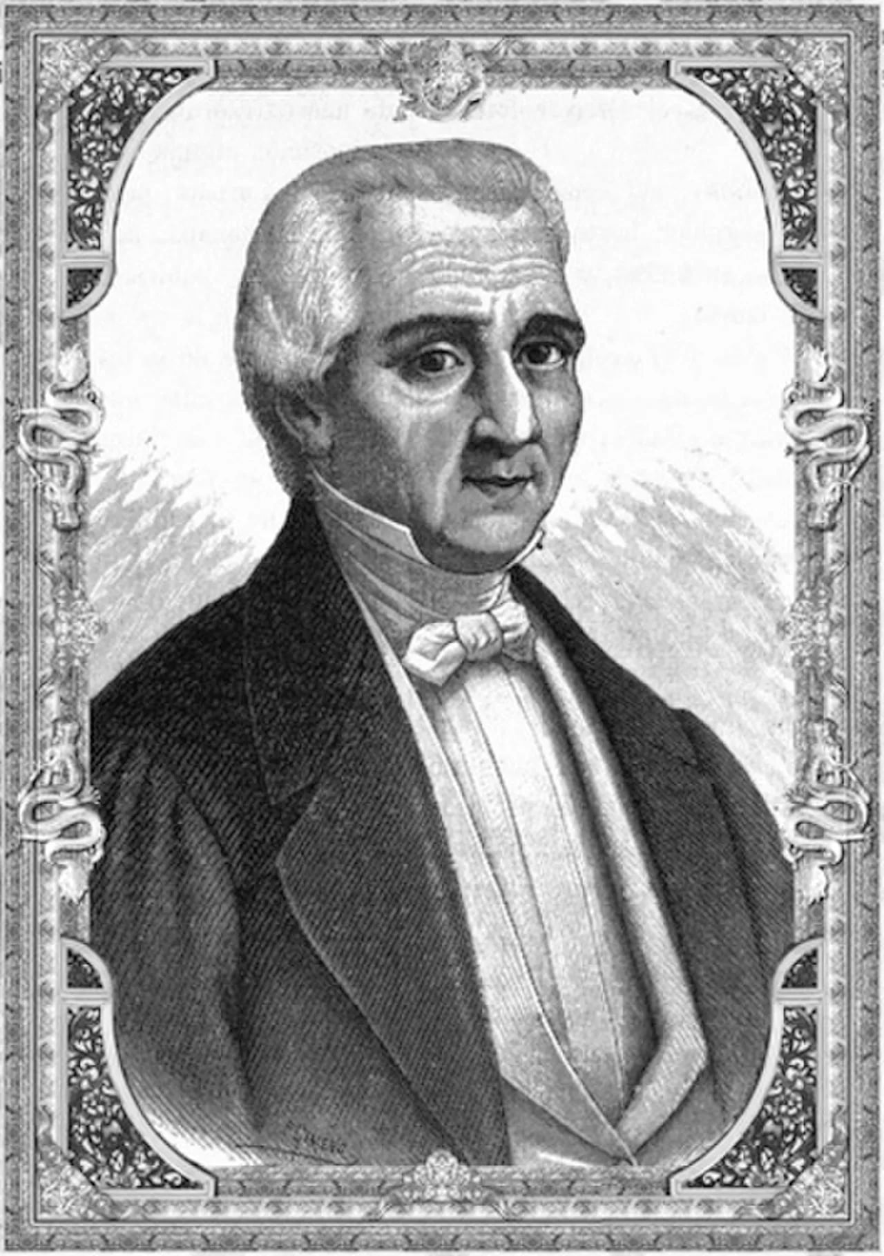 Porträt von José Mariano Michelena (1772–1852) – Gedenkseite