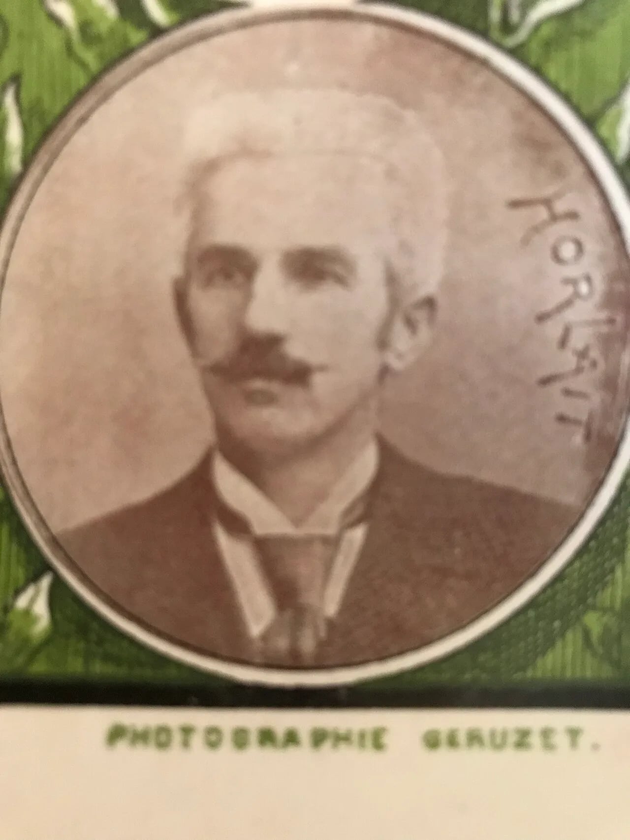 Porträt von Grégoire Horlait (1856–1933) – Gedenkseite