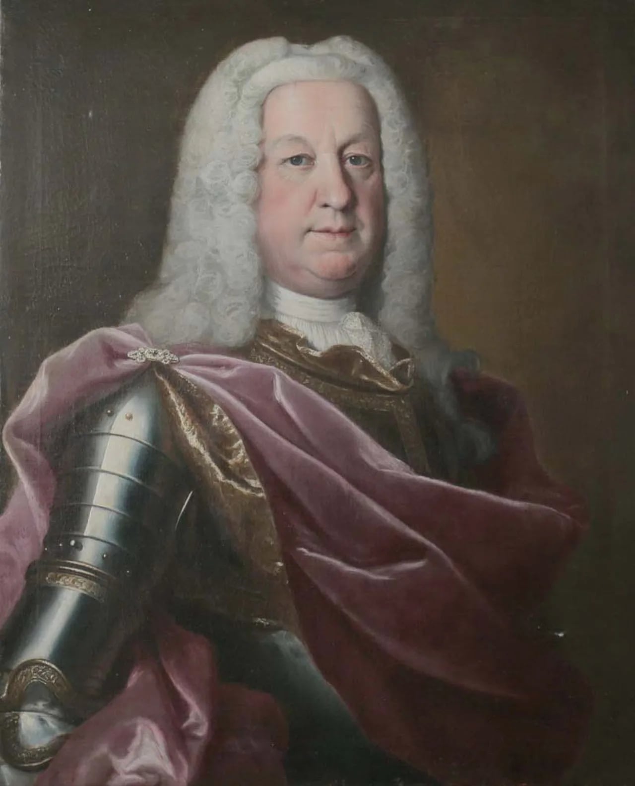 Porträt von Wolfgang Ernst I., Isenburg-Büdingen, Fürst (1686–1754) – Gedenkseite