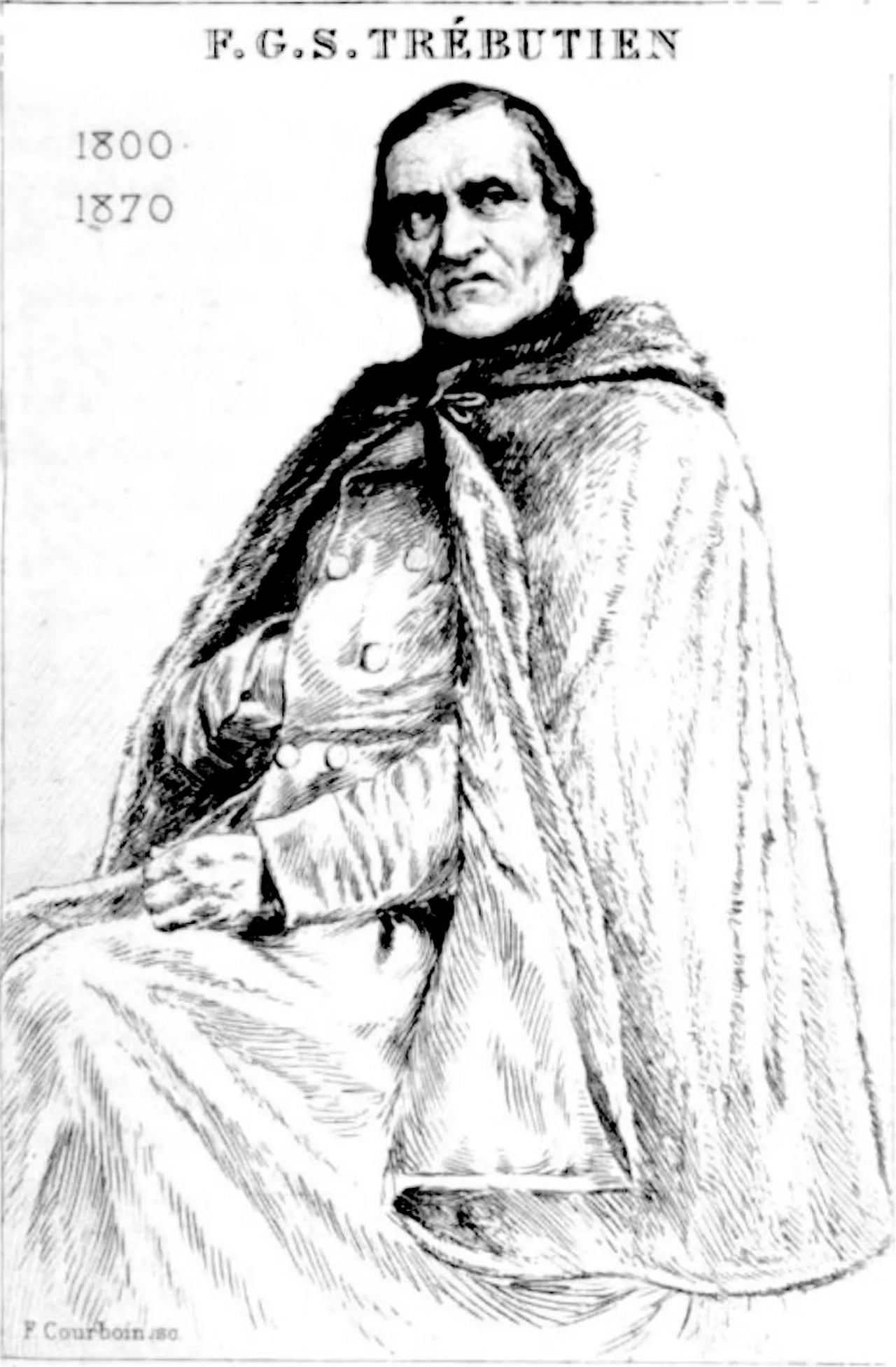Portrait of Guillaume-Stanislas Trébutien (1800–1870) – memorial page
