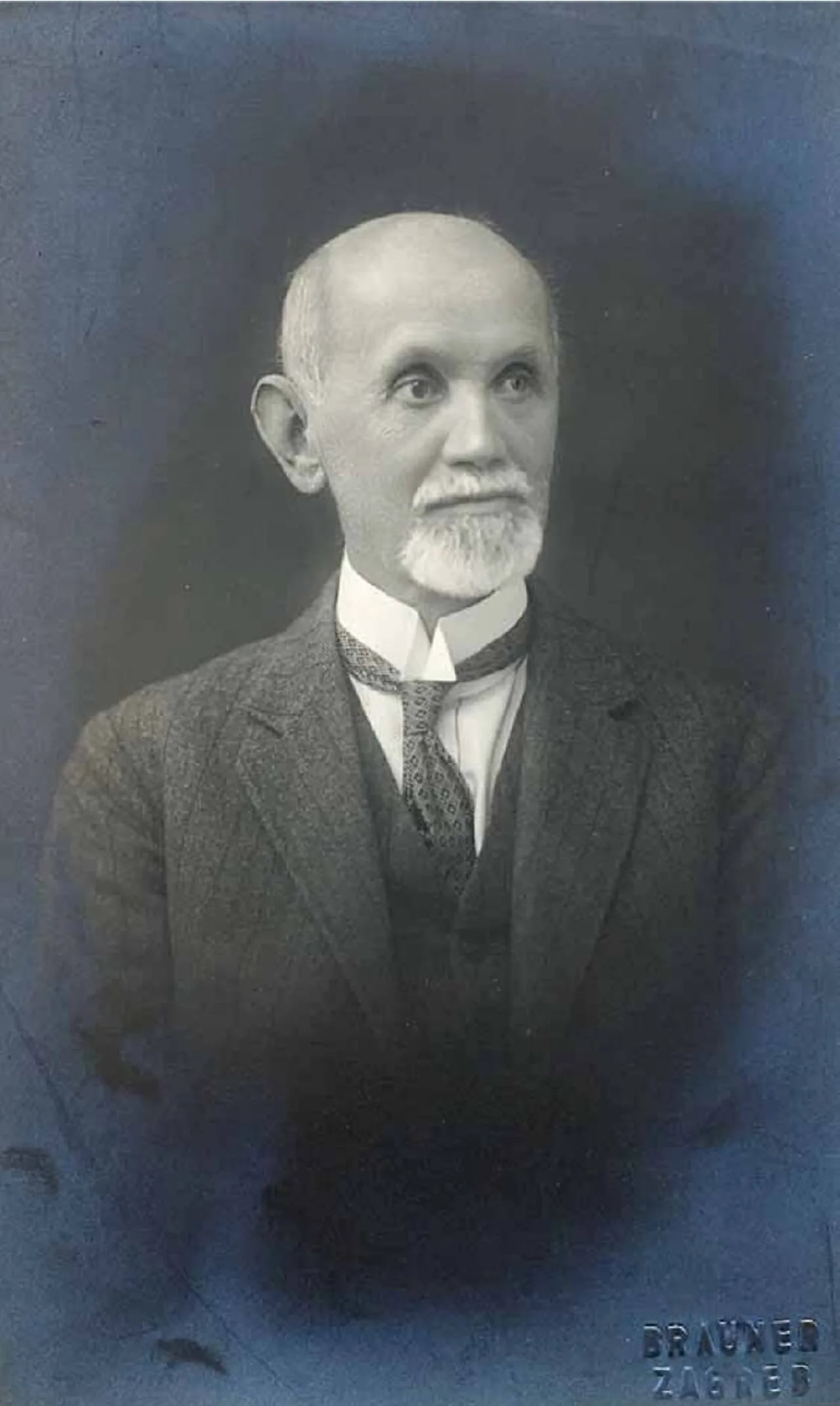 Porträt von August Langhoffer (1861–1940) – Gedenkseite