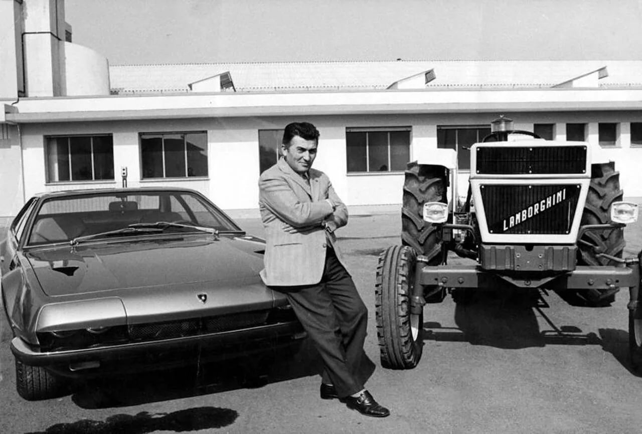 Portrait of Ferruccio Lamborghini (1916–1993) – memorial page