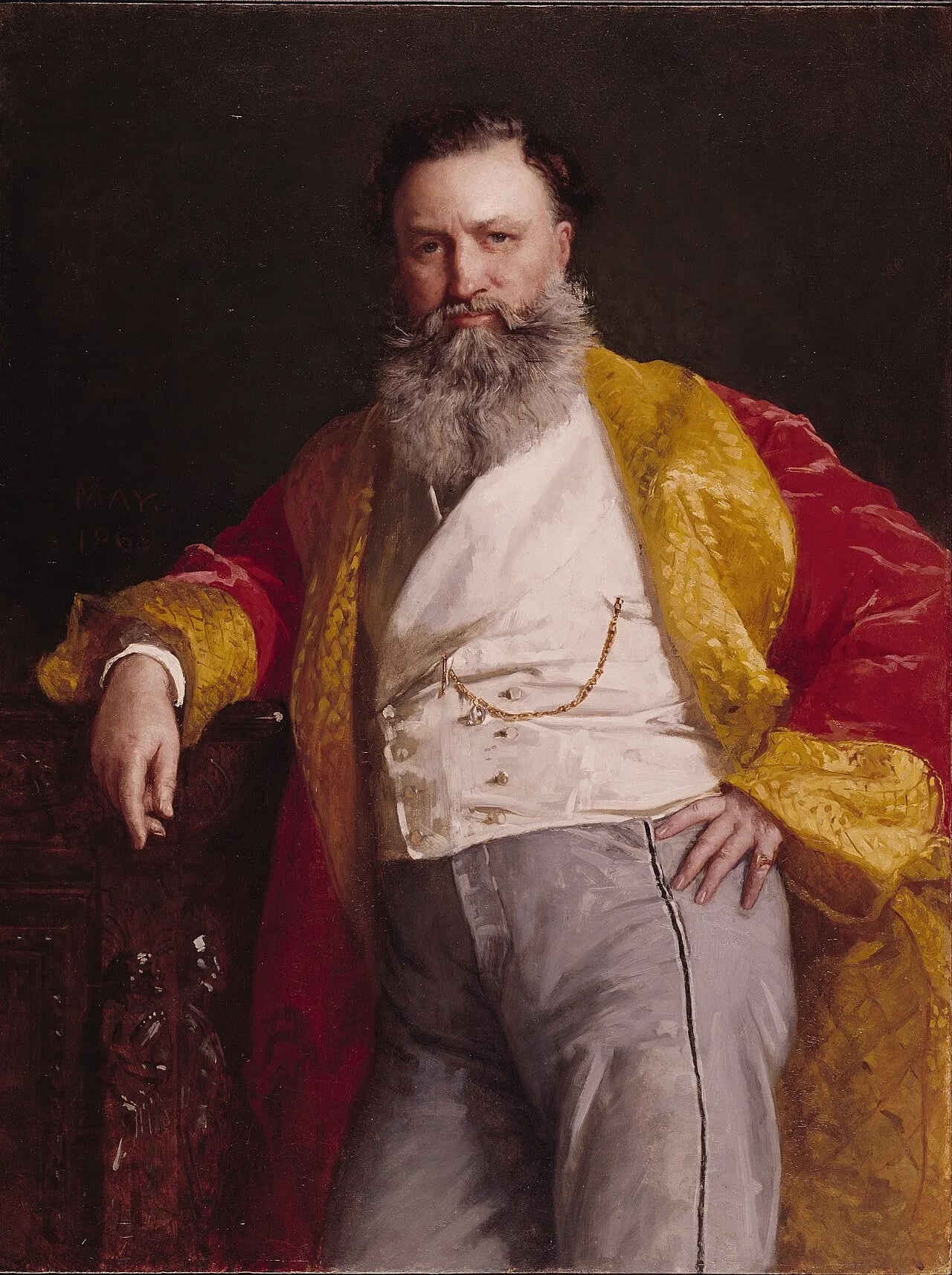 Porträt von Isaac Merritt Singer (1811–1875) – Gedenkseite