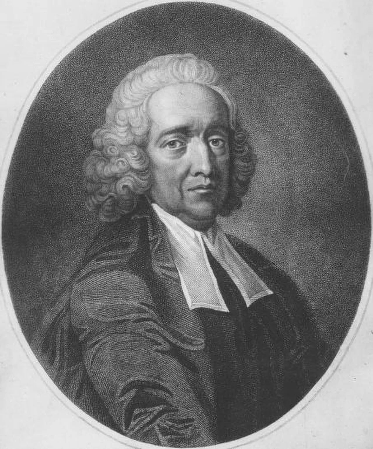 Porträt von Stephen Hales (1677–1761) – Gedenkseite