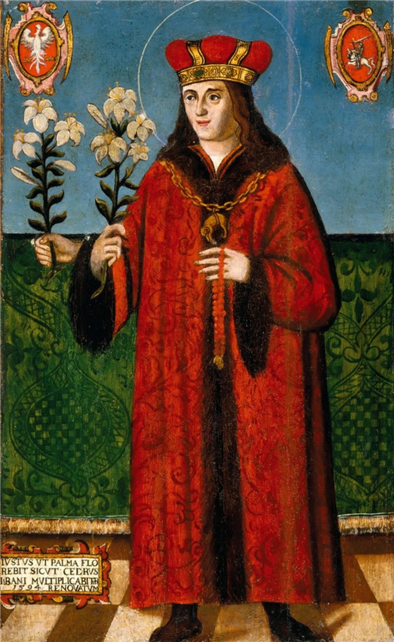 Porträt von Kasimir (1458–1484) – Gedenkseite