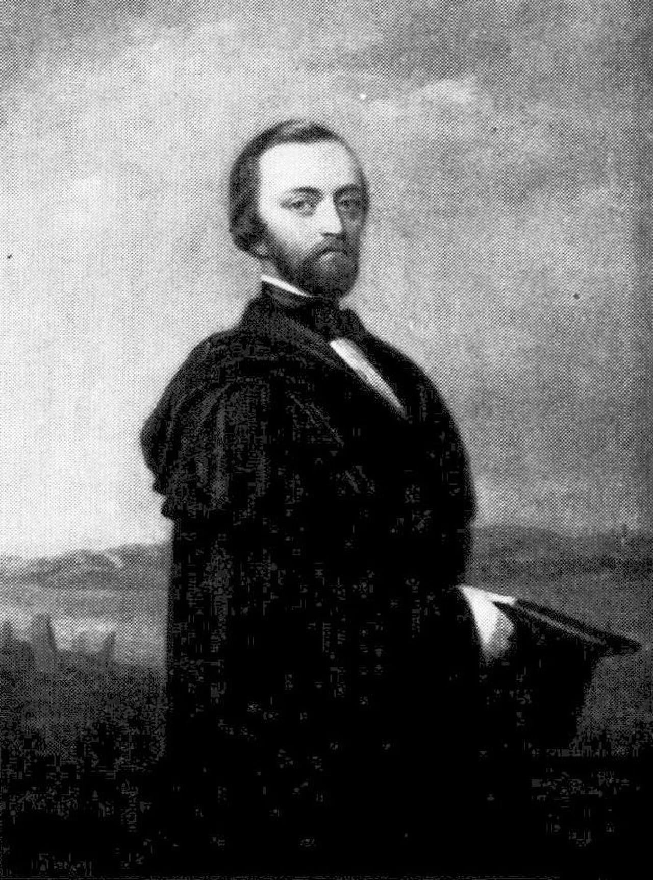 Portrait of Gunnar Olof Hyltén-Cavallius (1818–1889) – memorial page