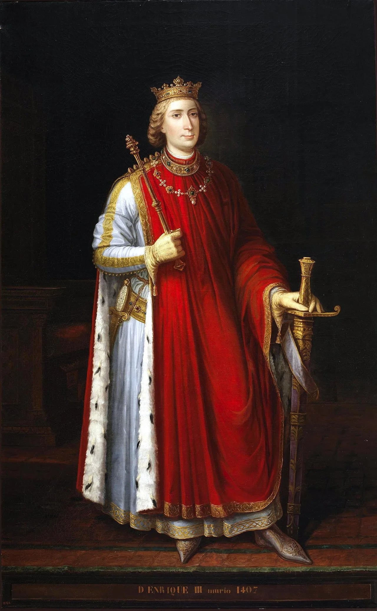 Portrait of Enrique III. (1379–1406) – memorial page
