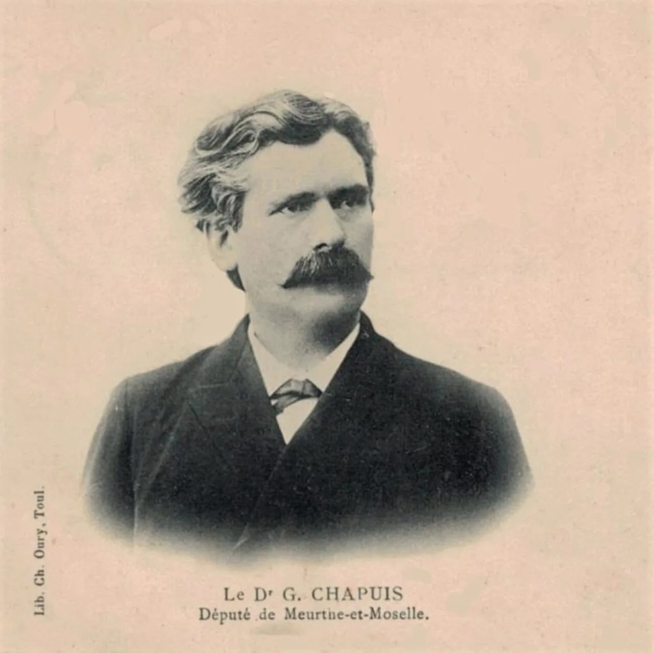 Porträt von Gustave Chapuis (1851–1920) – Gedenkseite