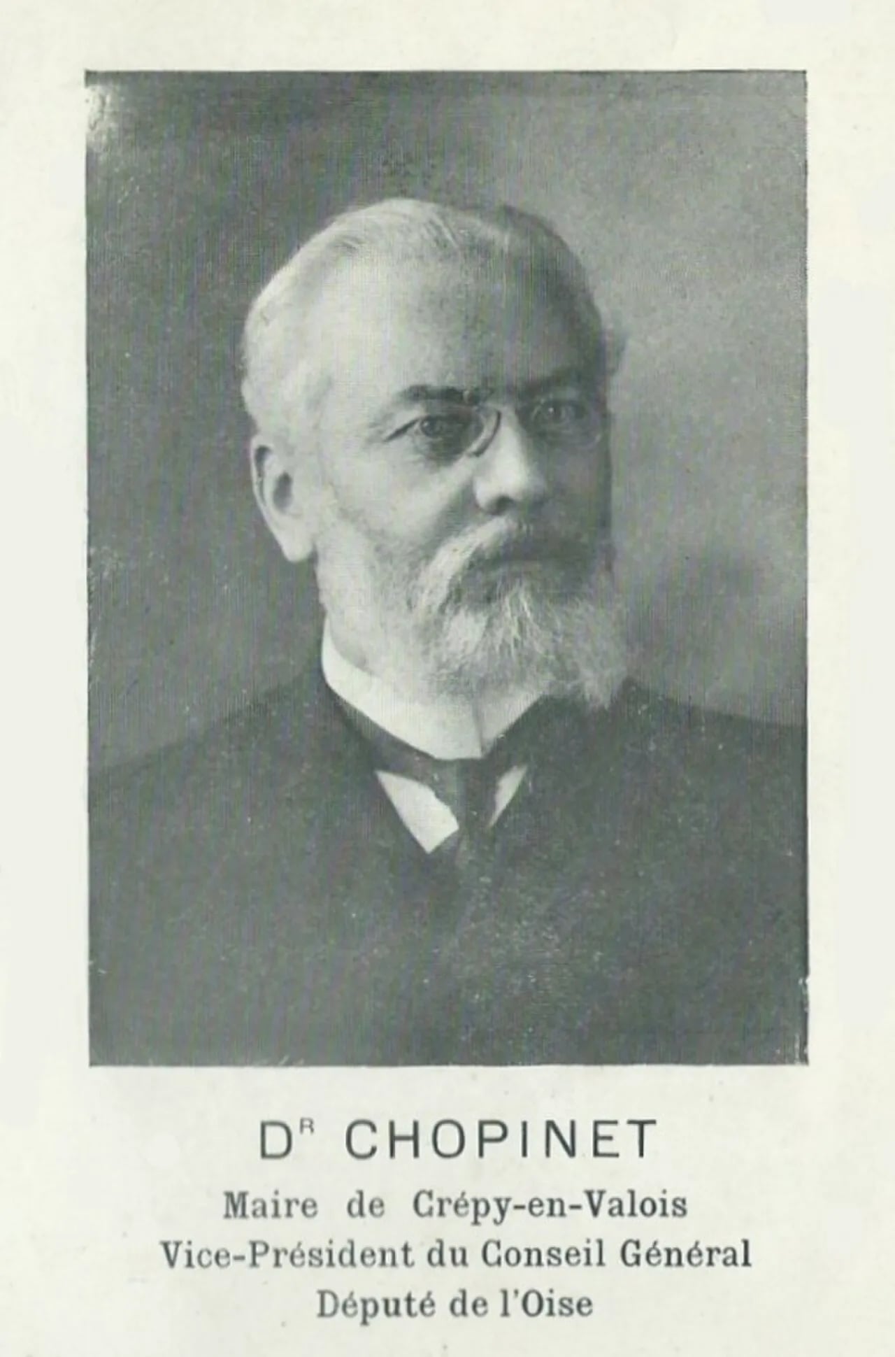 Porträt von Gustave Chopinet (1847–1918) – Gedenkseite