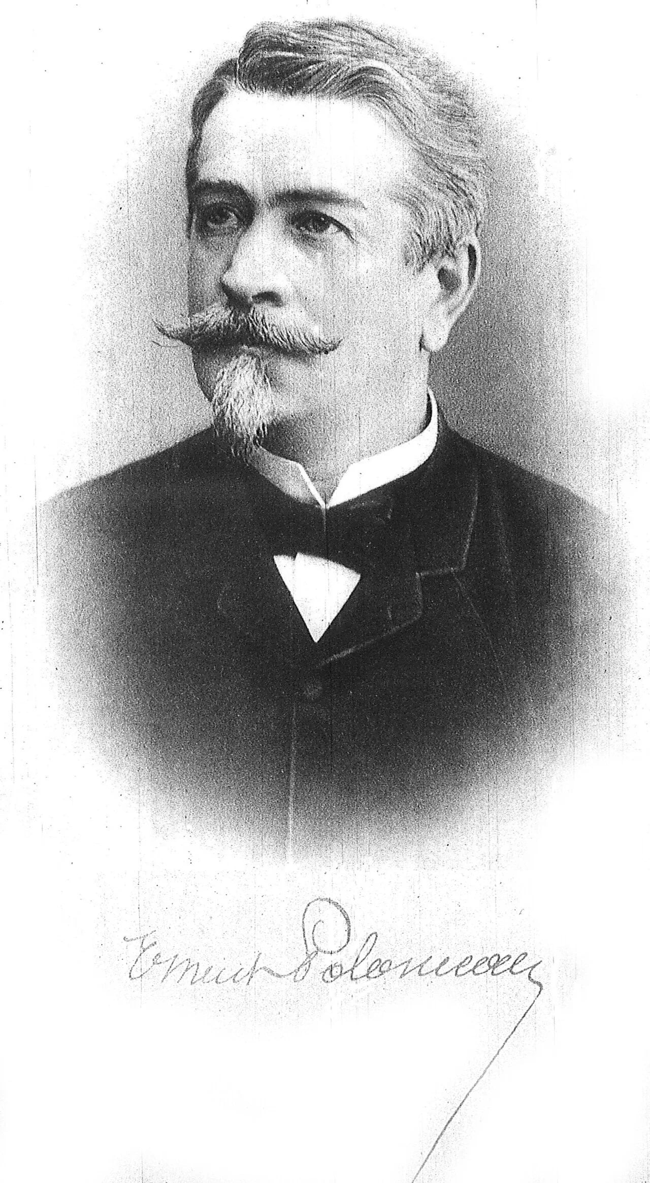 Porträt von Gustave Ernest Polonceau (1832–1900) – Gedenkseite