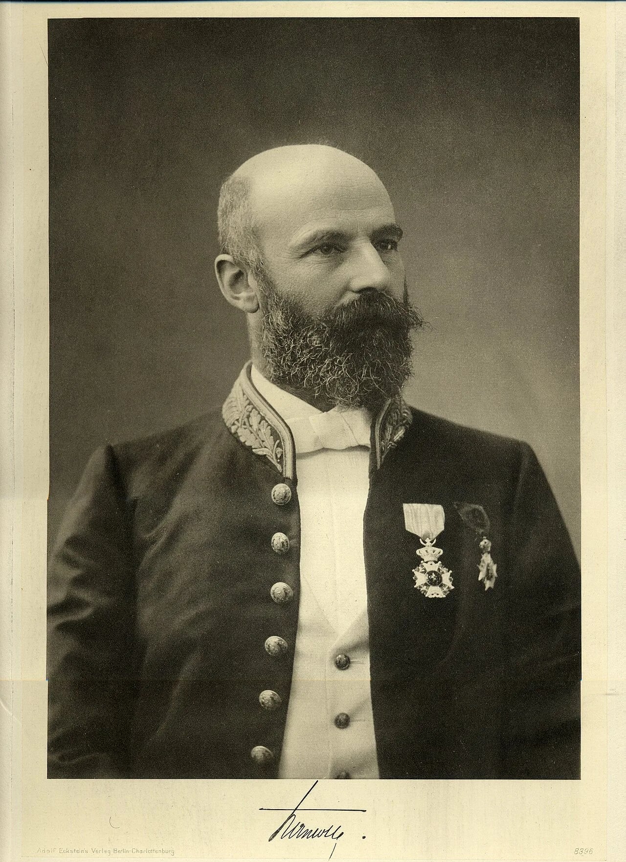 Porträt von Gustave Francotte (1852–1925) – Gedenkseite