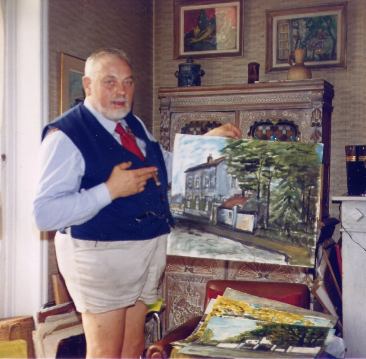 Portrait of Guy Verton (1928–2009) – memorial page
