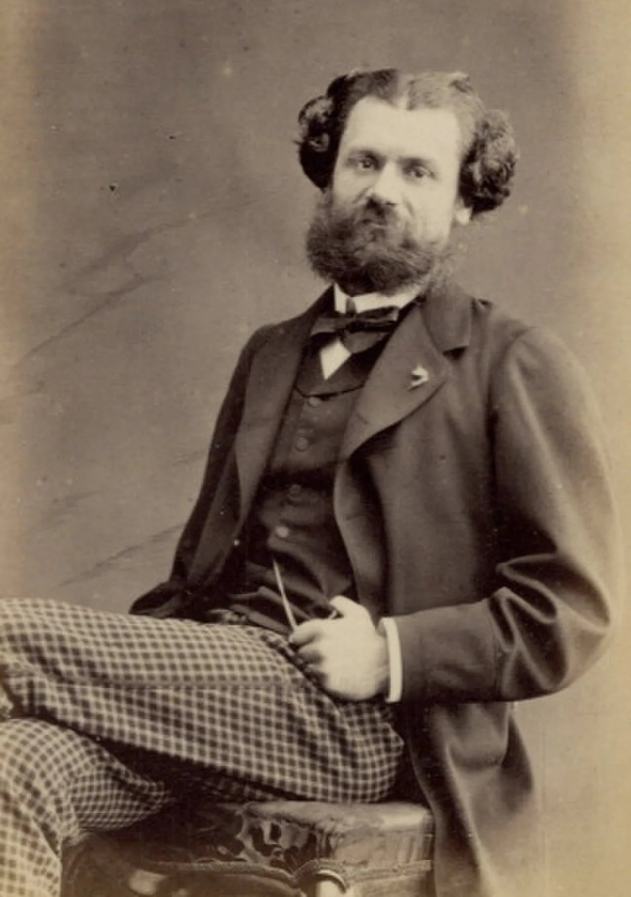 Porträt von Guy de Charnacé (1825–1909) – Gedenkseite