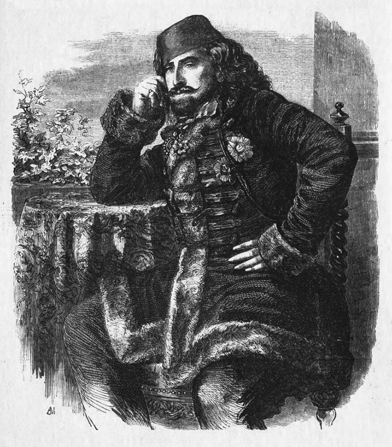 Portrait of Nikola Bogoridi (1820–1863) – memorial page